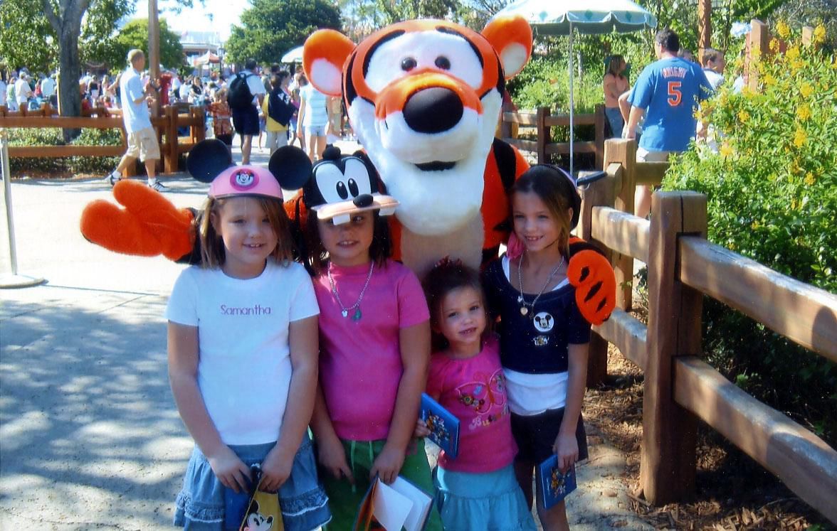 "DISNEY WORLD IS COOL."